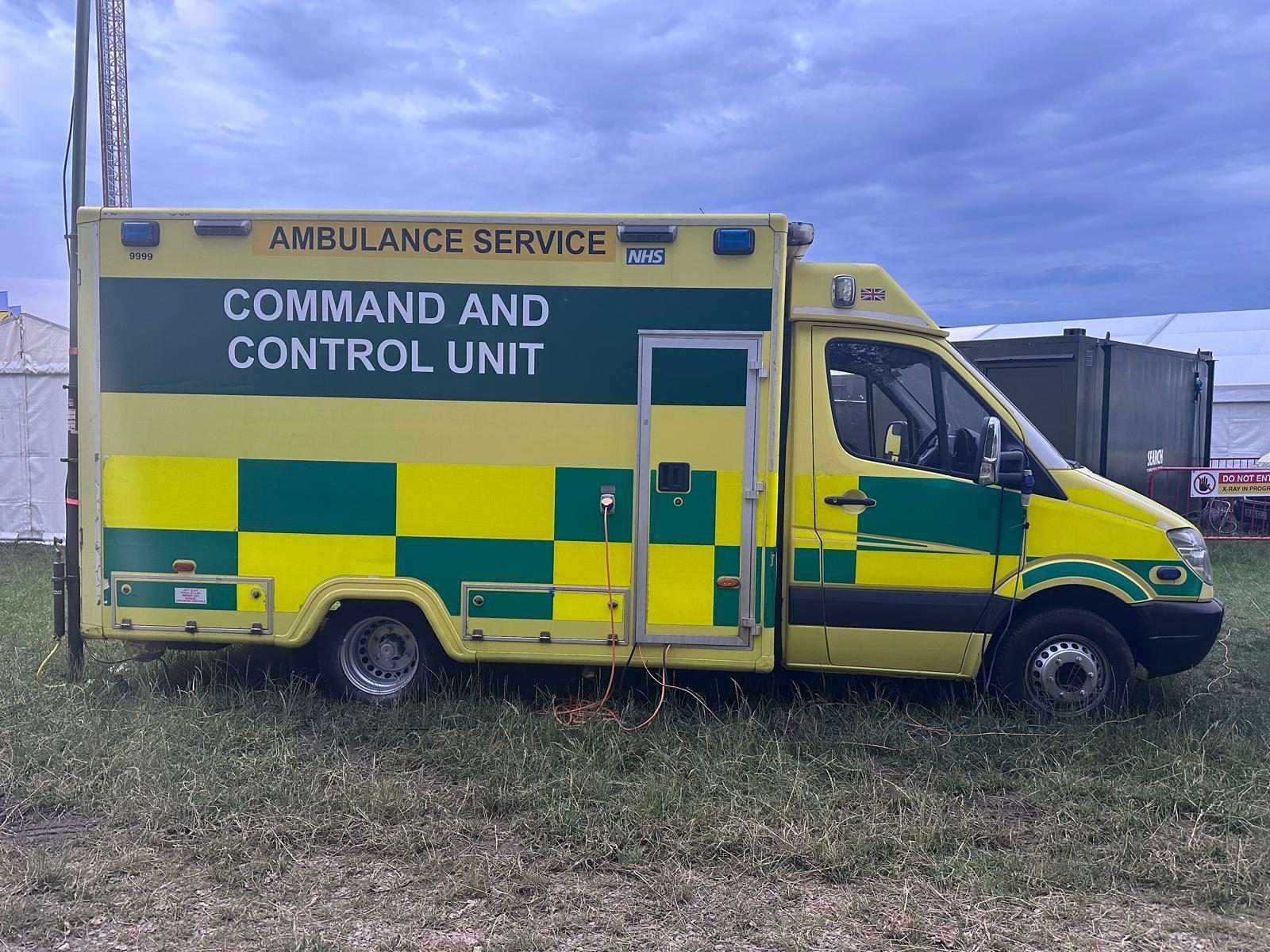 Our Command and Control Unit on site at an event